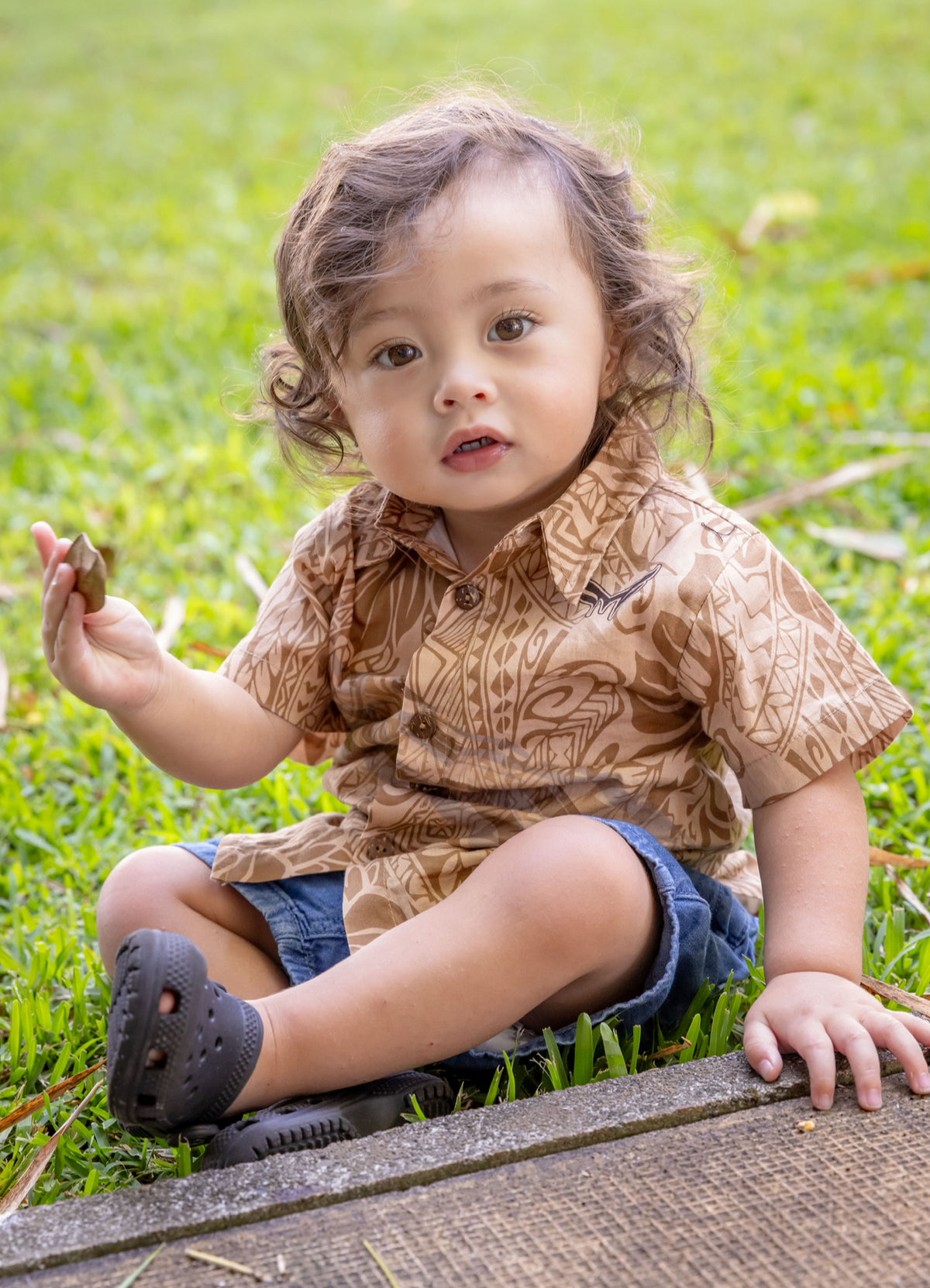 Boys- Ohana Mau Loa Aloha Shirt