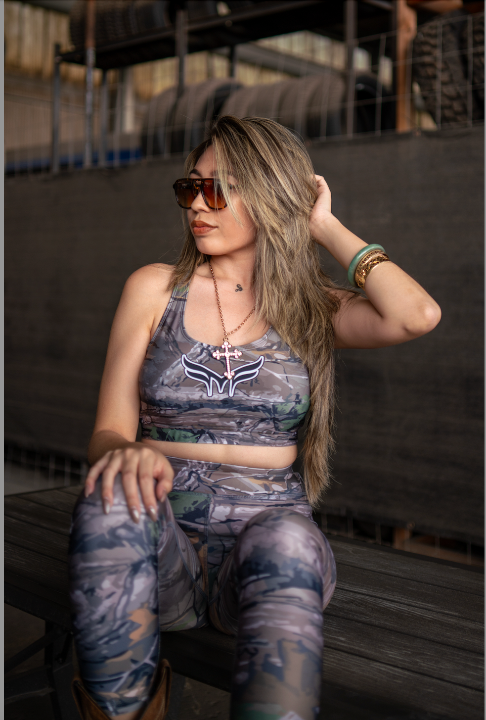 *CAMO COLLECTION* SPORTS BRA