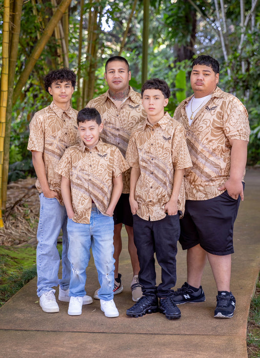 Men’s- Ohana collection Aloha Shirt