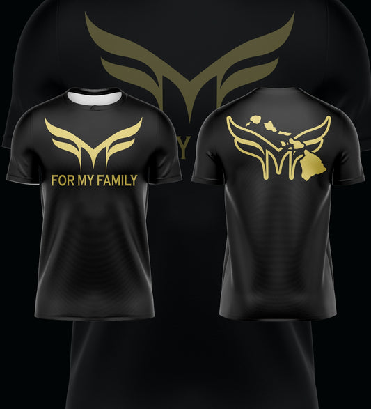 ORIGINAL FMF BLACK & GOLD TEE