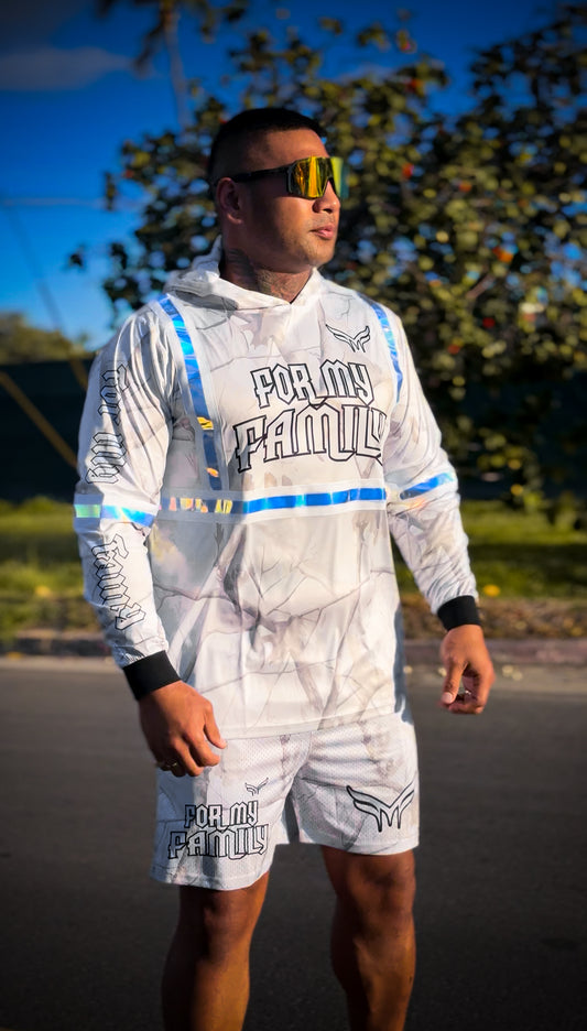 *Adult*New FOREST FROST CAMO HOODED LONG SLEEVE SAFETY HI VIS