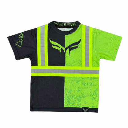 *Kids* "The MONSTAH" Short Sleeve Hi Vis