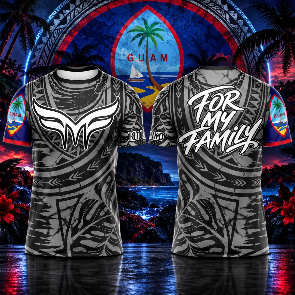 Adult- New “ GUAM “HERITAGE COLLECTION”