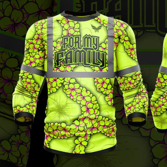 KIDS- NEON PLUMERIA HI VIS