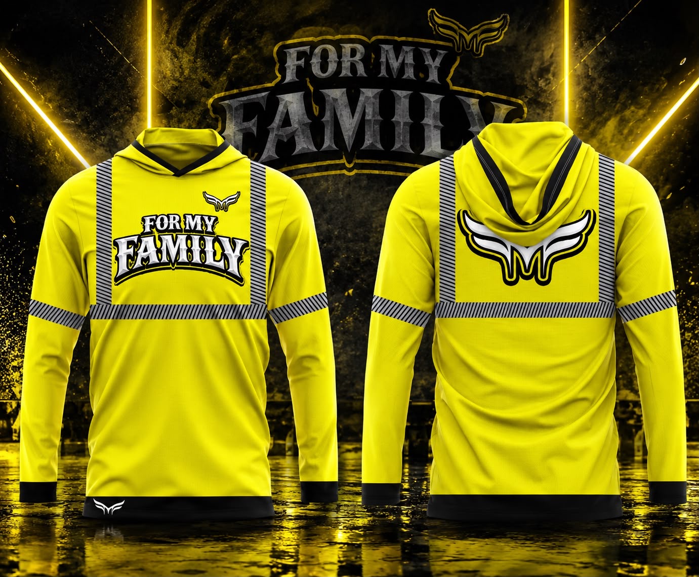 Kids- SAFETY YELLOW HI VIS