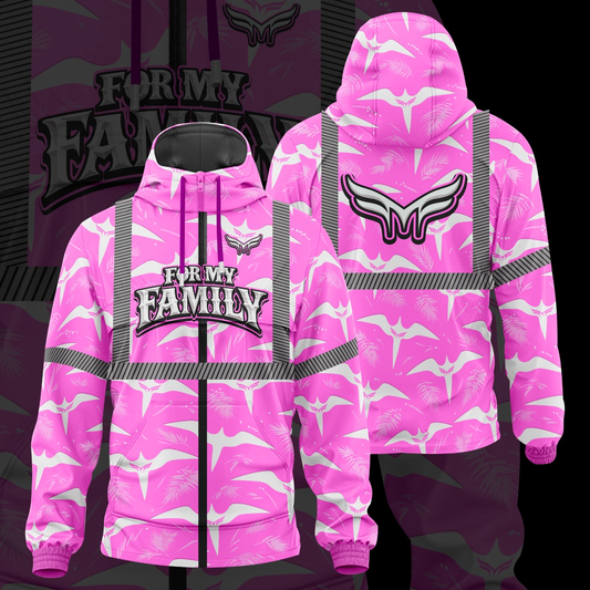 Pink IWA Windbreaker
